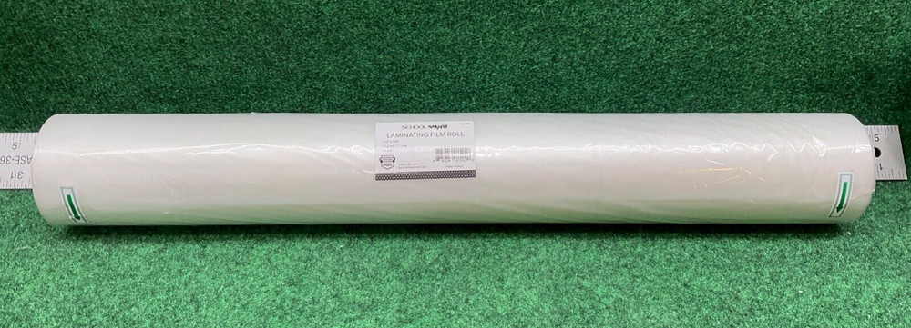 School Smart 1277261 Laminating Film Roll 25″ x 500Ft 1.5 mil Thick High Gloss