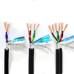 RVSP 485 Signal Wire Double Twisted Shielded Cable 2/4/6/8~20-Core 0.15mm²-1mm²