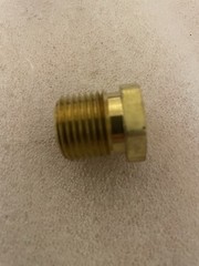 5 NEW PARKER HEX HEAD PLUGS 1/2 HP-B PLUG BRASS – 1/2” MNPT