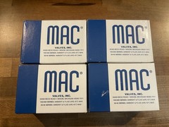 4x MAC 113B-501AA SOLENOID VALVE 24VDC 6W (LOT OF 4) BRAND NEW