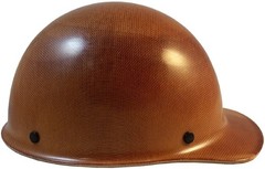 MSA Skullgard Cap Style with StazON Suspension – Natural Tan