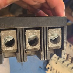 Westinghouse CA3150W Circuit Breaker 150A 240V 3-Pole Bolt-On On/Off Black