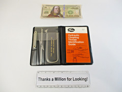1981 GATES Hydraulic Hose & Coupling Identification Kit w/ Book (3) Tools LN