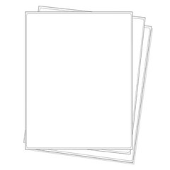 Premium Full Sheet Shipping Labels Self Adhesive 8.5 x 11 for Laser and Inkjet