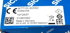 NEW SICK WTT12L-B2562 PROXIMITY SWITCH 1072637 WTT12LB2562