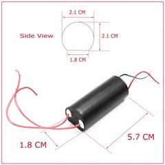 DC 3V-6V to 400kV 400000V Boost Step-up Power Module High-voltage Generator