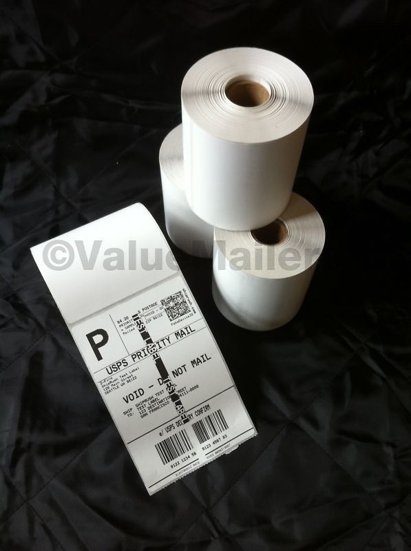 10 – 500 Rolls 4×6 Direct Thermal Labels Self Adhesive Premium Twice 250 count