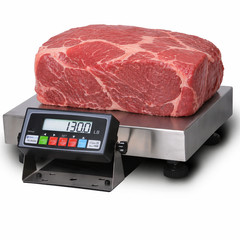 New 130LBS×0.005lb Bench Scale/Postal-Shipping Scale with 16″ x 12″ SS