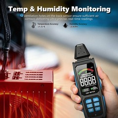 3in1 Electromagnetic EMF Meter HF RF Detector 8GHz Electric Magnetic Field Test