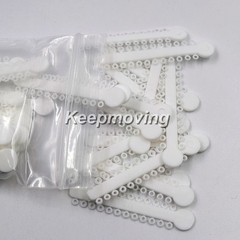 1040 Pcs/Pack Dental Orthodontic Ligature Ties Elastic Rubber Bands 44 Colors