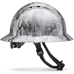 Updated Full Brim Hard Hat Vented Padded Osha Type 1 Class C Construction Safety