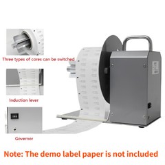 Automatic 90-180mm Label Rewinder Bar Code Tags Machine Tool Two-way Rewinding