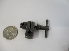 Dial Indicator SNUG Height Gage Sleeve Clamp 1/4″ Upright x 1/4″ Mount Hole VGC