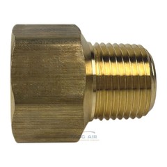 Brass Reducer Adapter 1/2″ Female X 3/8″ Male NPT Pipe Reducing Fitting