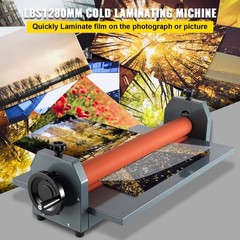 VEVOR Cold Film Laminator 51in Manual Laminating machine 1300mm Vinyl Photo Roll