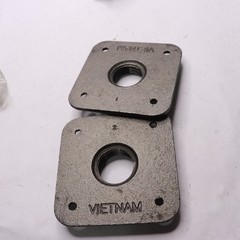 (2-Pk) STZ Pipe Decor Flange Iron Black 1