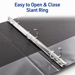 Avery 1″ Slant Ring Binder White 1 Pack