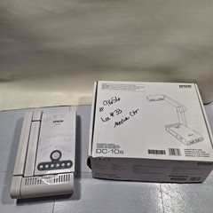 Epson ELPDC10s Document Camera DC-10S No Power Cord