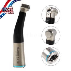 Dental Low Speed Handpiece Fiber Optic 1:1 Contra Angle Handpiece With LED Light