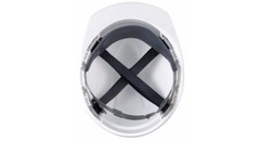 MSA V-Gard size Small Hard Hat with Pin Lock Suspension – White 466354