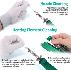 YIHUA 929D-V Electric Desoldering Soldering Iron Solder Sucker Desoldering Pump