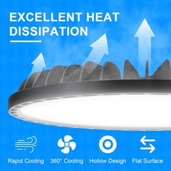 100W UFO Led High Bay Light Shop Industrial Commercial Factory Warehouse Fixture