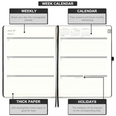 2026-2027 Planner – Weekly & Monthly Planner 2026-2027 with Pen Loop, to Achi…