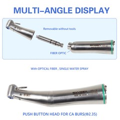 SKYSEA Dental Implant 20:1 LED Surgical Contra Angle Handpiece Detachable Head