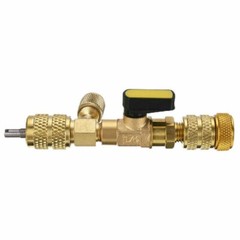 HVAC Valve Core Remover Installer Tool Dual Size SAE with 1/4 5/16 Port Nut