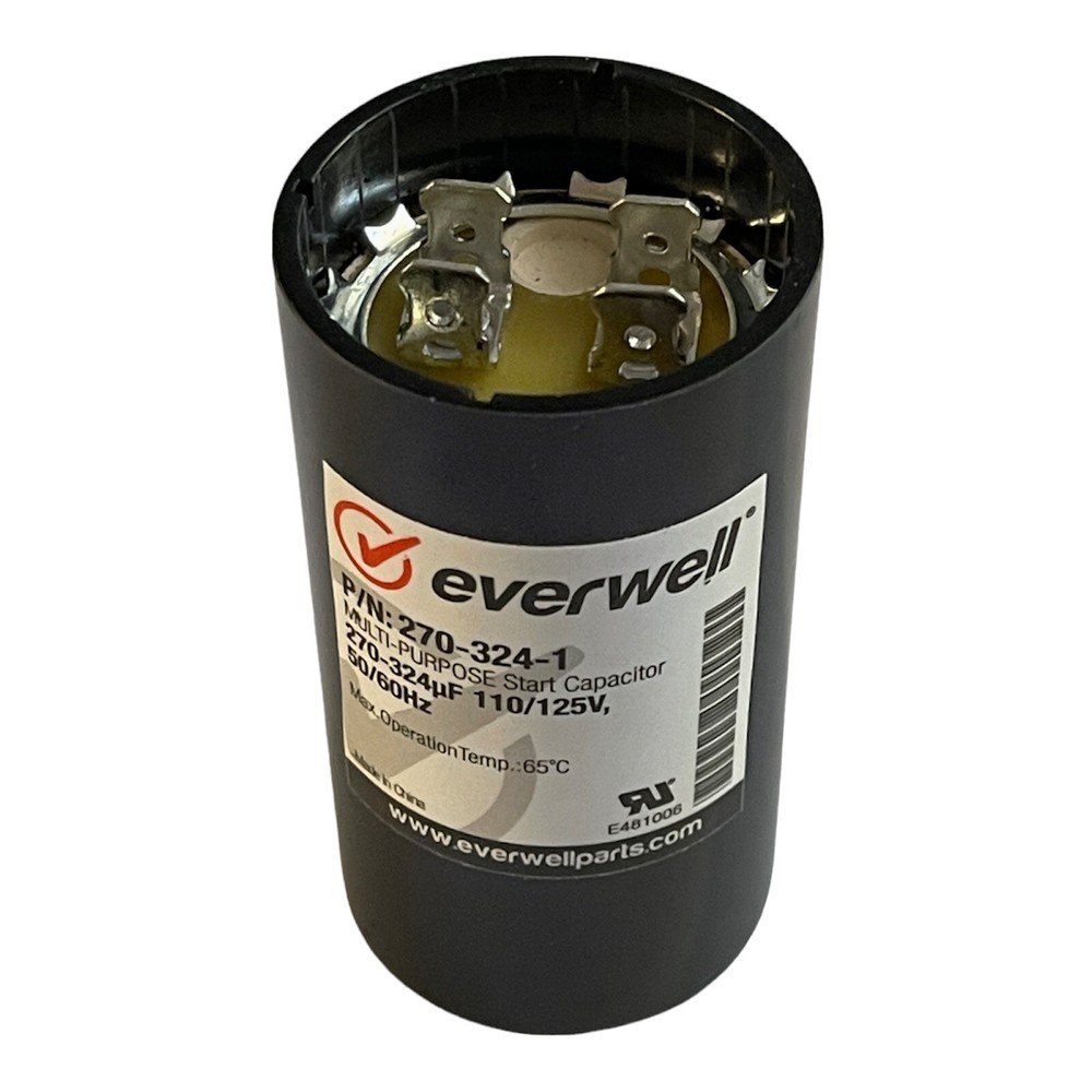 Motor Start Capacitor 270-324 MFD uF 110VAC 50/60Hz HVAC