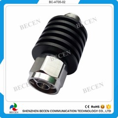 10W N 1dB rf Attenuator Plug male to Jack female 10Watt DC-3Ghz Fixed Attenuator
