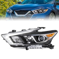 Headlight Assembly for 2016-2018 Maxima w/LED DRL Projector OE Style Left Side