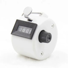 4 Digit Number Counters Plastic Shell Hand Finger Display Manual Counting Tally
