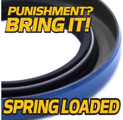 (4 Pk) Double Lip Seal Replaces 473336 3500lb Trailer Axle 84 Spindle w/ SEALANT