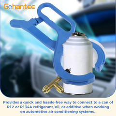 R134A Can Tap, 3-In-1 Side Mount Can Tap Valve, 1/4” SAE 1/2” Thread Can Tap f