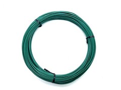 GREEN Vinyl Coated Wire Rope Cable,1/16 – 3/32, 7×7, 100 ft Coil