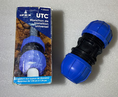 IPEX 255402 Universal Transition Coupling 1.06” to 1.3/4”