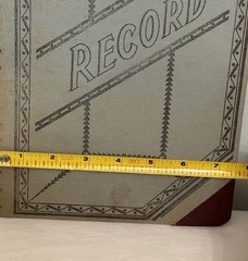 Vintage Boorum & Pease Record Book No. 1320 R Ledger Journal 100 Pages UNUSED