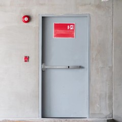 VEVOR Door Push Bar Panic Exit Device, 31” Stainless Steel UL600S