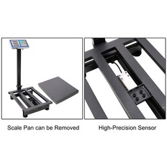 660 lbs Digital Floor Scale with 0.1 lb Accuracy, Tare & Price Calculator