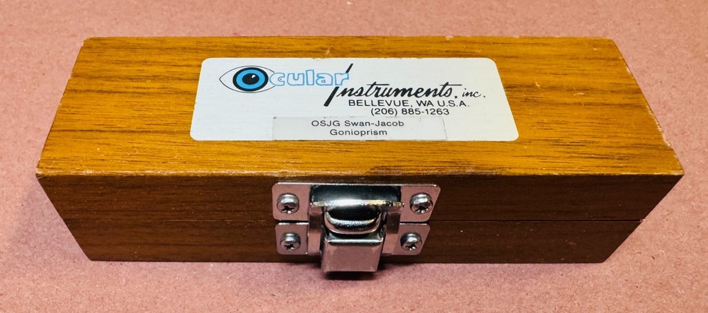 Ocular Instruments Swan Jacob Gonioprism, Ophthalmology/Optometry