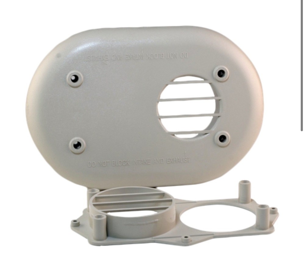 Diversitech HVENT-3, 3″ Low Profile Horizontal Termination Kit