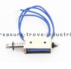 1PCS JF-0530B DC12V 300mA 5N/10mm Pull-Push-Type DC Solenoid Electromagnet M