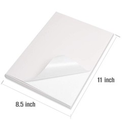 2000 Full Sheet Shipping Labels 8.5×11 Mailing Self Adhesive Blank Laser Inkjets