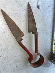 Vintage Antique Metal Shears 11.5” Long Wool Sheep Goat Scissors Farm Ranch Tool