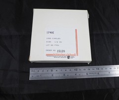 S&S/WHATMAN 740E Filter Paper Circles, 0.5in/12.7mm Diam #10328170 (S&S 15120)