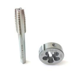 1pcs 1/2-12 UNC Hss Tap and Die Set Thread Tap and Round Die Right Hand