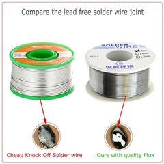 63/37 Lead Free Rosin Core Solder 0.8mm Diameter Soldering Flux Wire 100g