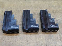 Set of 3 SMW AUTOBLOK GST 260 quick change monoblock stepped steel hard jaws