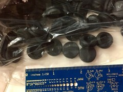 Lot of 50pcs Essentra Vinyl Rubber Blank Hole Plug Grommets, SELECT SIZE